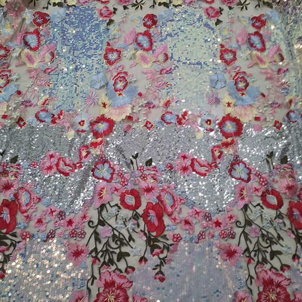 Embroidered Dress Fabric