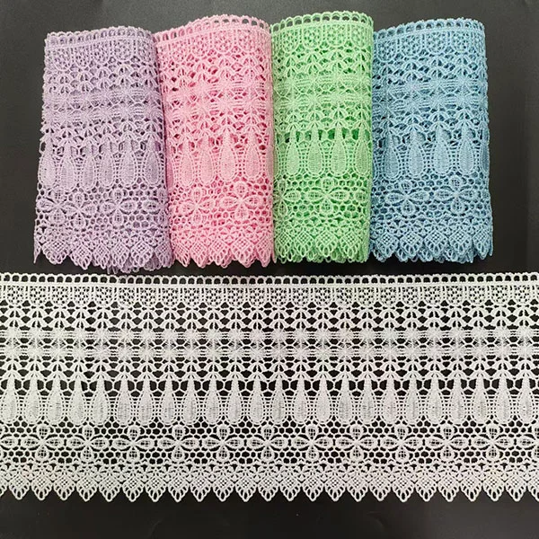 100% Polyester Guipiure Lace Trimming 100% Polyester Guipiure Lace Trimming