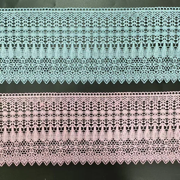 100% Polyester Guipiure Lace Trimming 100% Polyester Guipiure Lace Trimming